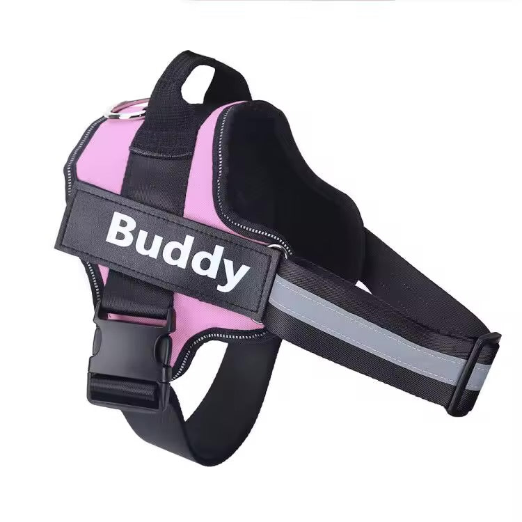 Custom Name No-Pull Dog Harness