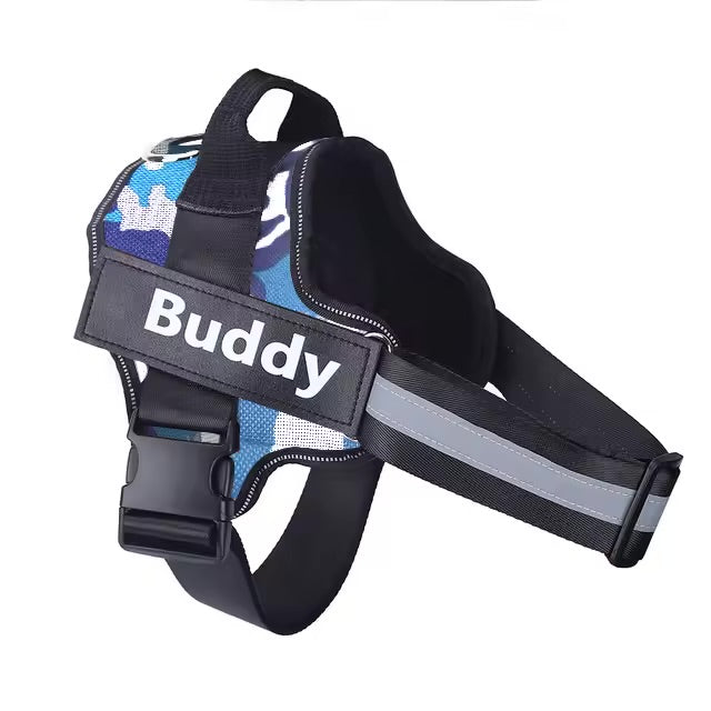 Custom Name No-Pull Dog Harness