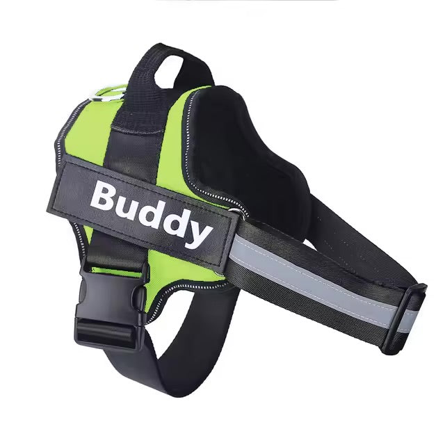 Custom Name No-Pull Dog Harness